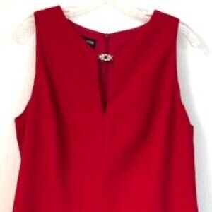 VINTAGE JONES NEW YORK EVENING | Red Formal Dress